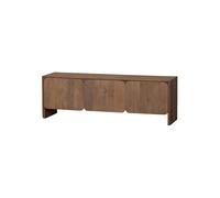 JERRE - Meuble TV en bois marron L150 Marron