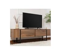 OEM Meuble TV en bois "Serenity" 180 x 30 x 50 cm - Noyer