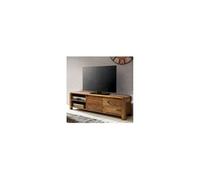 Meuble TV design BOHA bois massif de Sheesham 140 cm