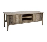 Meuble TV 2 portes en bois BANILA - Beige
