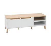 Meuble TV Luma rectangulaire 40x120cm blanc - 5five
