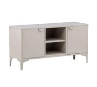 Meuble TV 2 Portes Piring 120cm Beige