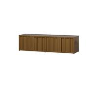 Meuble TV 44x160 cm Métal Jaune Miel Level