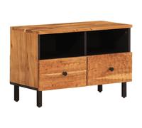 Meuble TV 70x33x46 cm Bois d'acacia massif