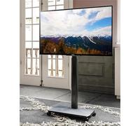 Meuble TV à roulettes de 1,5 m avec socle en bois de 20 mm pour téléviseurs de 32, 55, 65 et 70 pouces
