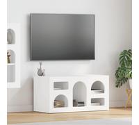 vidaXL Meuble TV Bois ancien 80 x 35 x 40 cm Bois d'ingénierie