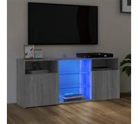 vidaXL Meuble TV LED Sonoma