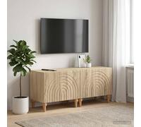 Meuble TV avec stockage avec porte ALKMAAR Bois d'ingénierie Compact vidaXL vida