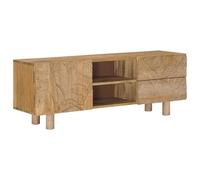 vidaXL Meuble TV avec tiroir avec étagère avec porte 110 x 30 x 40 cm