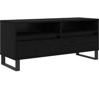 Meuble TV avec tiroir Chêne noir 100 x 34,5 x 44,5 cm