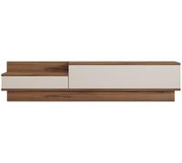 Meuble TV Barko Pin Atlantique, Blanc 160 x 35 x 35