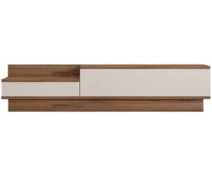 Meuble TV Barko Pin Atlantique, Blanc 160 x 35 x 35