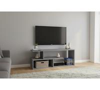 Meuble TV bas Shefa Eden 100 gris | Meuble TV moderne pour salon