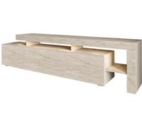 Meuble TV Beliz - Travertin 192 x 53 x 37