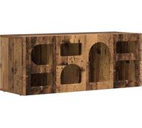 Meuble TV Bois ancien 100 x 35 x 40 cm Bois d'ingénierie