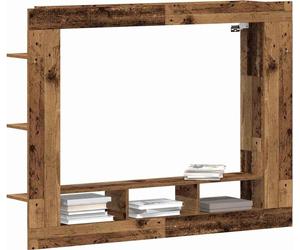 Meuble TV Bois ancien 152 x 22 x 113 cm Bois d'ingénierie