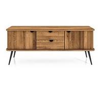 Meuble tv bois hêtre amalfi 144x46 cm G