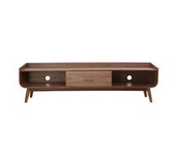 Meuble TV vintage bois noyer 180 cm HALLEN