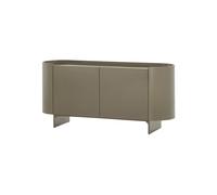 Meuble TV/buffet MDF vert brillant Liora