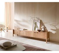 Meuble-TV Caius 220 cm acacia aura 4 portes