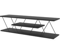 Meuble TV Canaz v2 - Anthracite, Gris 120 x 33 x 33