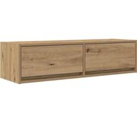 Meuble TV chêne artisanal 100 x 31 x 25,5 cm Bois d'ingénierie
