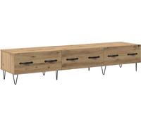 Meuble TV chêne artisanal 150 x 36 x 30 cm Bois d'ingénierie