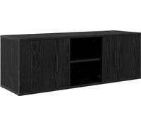 Meuble TV Chêne noir 100 x 31,5 x 35 cm Bois d'ingénierie