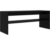 Meuble TV Chêne noir 100 x 35 x 40 cm Bois d'ingénierie