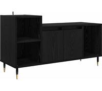 Meuble TV Chêne noir 100 x 35 x 55 cm Bois d'ingénierie
