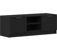 Meuble TV Chêne noir 102 x 32 x 35.5 cm Bois d'ingénierie