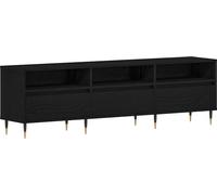 Meuble TV Chêne noir 150 x 30 x 44,5 cm Bois d'ingénierie