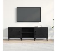 vidaXL Ensemble meuble TV mural Console murale Chêne noir 150 x 30 x 50 cm