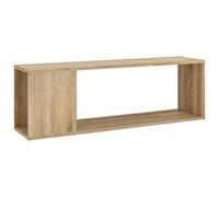 Meuble TV Chêne sonoma 100x24x32 cm Bois d'ingénierie