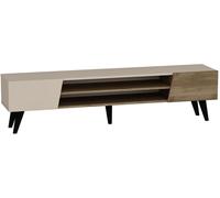 Meuble TV Clark Noyer, Beige 180 x 37 x 45