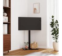 Meuble TV d angle 1 niveau pour 32 65 pouces noir