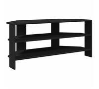 vidaXL MeubleTVd'Angle Noir 102x40,5x45cm Bois d'ingénierie