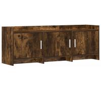 Meuble TV de 130 x 33 x 47 cm, finition chêne fumé