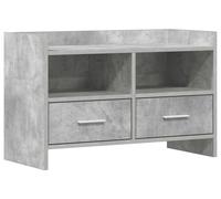 Meuble TV de 71,5 x 33 x 47 cm, couleur gris béton