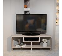 Meuble TV Decorotika Maldiv pour téléviseurs jusqu'à 47 pouces | Beige coton