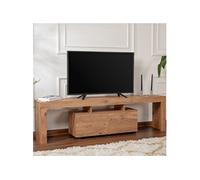 Meuble TV - ENCLAVE - Pin atlantique - 180 x 50 x 31 cm