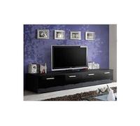 Meuble tv design "duo" 200cm noir