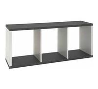 Meuble TV Design Granit 117cm Blanc Blanc G