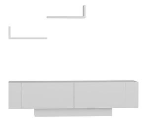 Meuble TV Ekol - Blanc 150 x 40 x 31,5