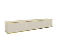 Meuble TV élégant - Design Moderne avec Fonction Push-to-Open. D : L : 175 cm, H : 30 cm, P : 32 cm