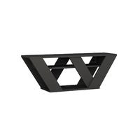 Meuble TV en bois "Pipralla" - 110 x 30 x 40 cm - Anthracite