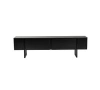 Meuble TV en bois "Serenity" - 180 x 29 x 50 cm - Noir