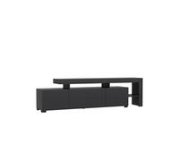 Meuble TV en bois ""Beliz"" - 192 x 37 x 53 cm - Anthracite
