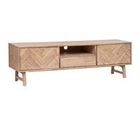 Atmosphera - Meuble TV Aeris - 2 Portes - Bois d'acacia