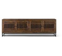 Meuble TV en bois d'acacia, Tailandia, 65 cm x 200 cm x 45 cm, Giner y Colomer